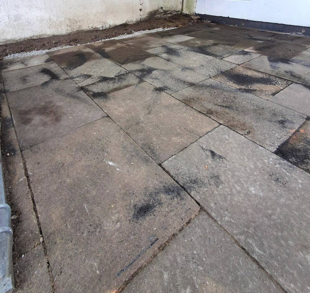 Nachher: Terrasse neu verlegt